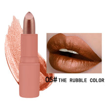 Load image into Gallery viewer, MK Waterproof Long Lasting Metallic Matte Lipstick 12 Colors Lips Makeup Cosmetics Shimmer Velvety Lipgloss Matte Lipstick Batom