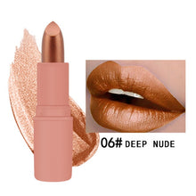 Load image into Gallery viewer, MK Waterproof Long Lasting Metallic Matte Lipstick 12 Colors Lips Makeup Cosmetics Shimmer Velvety Lipgloss Matte Lipstick Batom