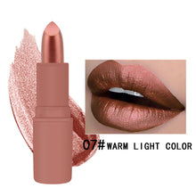 Load image into Gallery viewer, MK Waterproof Long Lasting Metallic Matte Lipstick 12 Colors Lips Makeup Cosmetics Shimmer Velvety Lipgloss Matte Lipstick Batom