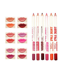 Load image into Gallery viewer, 12 Colors Menow Lip Liner Multi-functional Lipliner Pencil Long Lasting Waterproof Lip Eye Brow Cosmetic Lip Makeup Colorful Pens