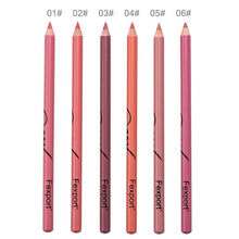 Load image into Gallery viewer, Fexport lipliner pen 6pcs/set sexy red rose gold lip contour pencil waterproof long lasting velvet matte lipstick liner MN108 Lip Makeup