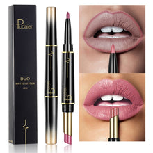 Load image into Gallery viewer, Pudaier Brand Double Ended Matte Lip Liner Lipstick Pencil Makeup Lip Tint Set For Women Non-stick Cup Long Lasting Batom Matte