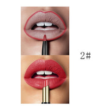 Load image into Gallery viewer, Pudaier Brand Double Ended Matte Lip Liner Lipstick Pencil Makeup Lip Tint Set For Women Non-stick Cup Long Lasting Batom Matte