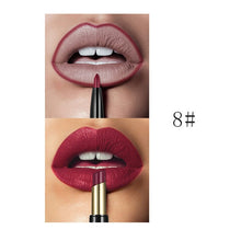 Load image into Gallery viewer, Pudaier Brand Double Ended Matte Lip Liner Lipstick Pencil Makeup Lip Tint Set For Women Non-stick Cup Long Lasting Batom Matte