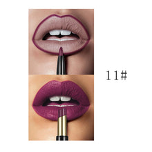 Load image into Gallery viewer, Pudaier Brand Double Ended Matte Lip Liner Lipstick Pencil Makeup Lip Tint Set For Women Non-stick Cup Long Lasting Batom Matte