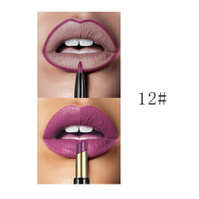 Load image into Gallery viewer, Pudaier Brand Double Ended Matte Lip Liner Lipstick Pencil Makeup Lip Tint Set For Women Non-stick Cup Long Lasting Batom Matte