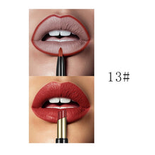 Load image into Gallery viewer, Pudaier Brand Double Ended Matte Lip Liner Lipstick Pencil Makeup Lip Tint Set For Women Non-stick Cup Long Lasting Batom Matte
