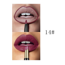 Load image into Gallery viewer, Pudaier Brand Double Ended Matte Lip Liner Lipstick Pencil Makeup Lip Tint Set For Women Non-stick Cup Long Lasting Batom Matte