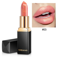 Load image into Gallery viewer, 1Pc Sexy Women Lipstick Matte Makeup Glitter Lip Stick Long-lasting Waterproof Red Lipstick Batom Cosmetics Shimmer Lipsticks