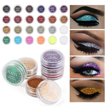 Load image into Gallery viewer, ELECOOL 24 Colors Optional Monochrome  Eye Powder Shadow Women Beauty Eye Make Up Shinning Glitter Powder Makeup Palette TSLM1