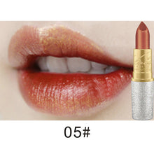 Load image into Gallery viewer, Hengfang Matte Lipstick Makeup joker Golden Nude 6 Color Long Lasting Pigment Lips Stick Natural  Lip Rouge Cosmetic