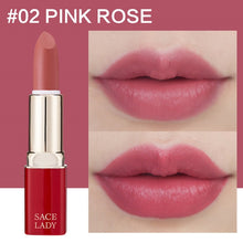 Load image into Gallery viewer, SACE LADY 12 Colors Matte Lipstick Makeup Waterproof Nude Lip Stick Make Up Long Lasting Red Mate Lip Beauty Sexy Brand Cosmetic