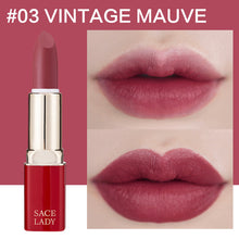 Load image into Gallery viewer, SACE LADY 12 Colors Matte Lipstick Makeup Waterproof Nude Lip Stick Make Up Long Lasting Red Mate Lip Beauty Sexy Brand Cosmetic