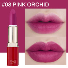 Load image into Gallery viewer, SACE LADY 12 Colors Matte Lipstick Makeup Waterproof Nude Lip Stick Make Up Long Lasting Red Mate Lip Beauty Sexy Brand Cosmetic