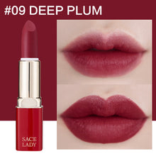 Load image into Gallery viewer, SACE LADY 12 Colors Matte Lipstick Makeup Waterproof Nude Lip Stick Make Up Long Lasting Red Mate Lip Beauty Sexy Brand Cosmetic