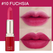 Load image into Gallery viewer, SACE LADY 12 Colors Matte Lipstick Makeup Waterproof Nude Lip Stick Make Up Long Lasting Red Mate Lip Beauty Sexy Brand Cosmetic