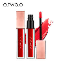 Load image into Gallery viewer, O.TWO.O Waterproof Matte Lip Gloss Moisturizer Smooth Lip Stick Long Lasting Liquid Lipstick Cosmetic Makeup Lipgloss 15 Colors Lip Makeup