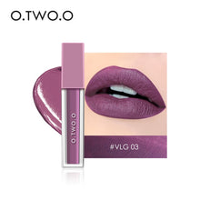 Load image into Gallery viewer, O.TWO.O Waterproof Matte Lip Gloss Moisturizer Smooth Lip Stick Long Lasting Liquid Lipstick Cosmetic Makeup Lipgloss 15 Colors Lip Makeup