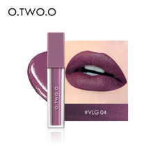 Load image into Gallery viewer, O.TWO.O Waterproof Matte Lip Gloss Moisturizer Smooth Lip Stick Long Lasting Liquid Lipstick Cosmetic Makeup Lipgloss 15 Colors Lip Makeup