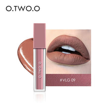 Load image into Gallery viewer, O.TWO.O Waterproof Matte Lip Gloss Moisturizer Smooth Lip Stick Long Lasting Liquid Lipstick Cosmetic Makeup Lipgloss 15 Colors Lip Makeup