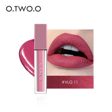Load image into Gallery viewer, O.TWO.O Waterproof Matte Lip Gloss Moisturizer Smooth Lip Stick Long Lasting Liquid Lipstick Cosmetic Makeup Lipgloss 15 Colors Lip Makeup