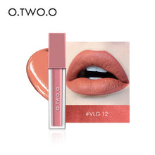 Load image into Gallery viewer, O.TWO.O Waterproof Matte Lip Gloss Moisturizer Smooth Lip Stick Long Lasting Liquid Lipstick Cosmetic Makeup Lipgloss 15 Colors Lip Makeup