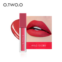 Load image into Gallery viewer, O.TWO.O Waterproof Matte Lip Gloss Moisturizer Smooth Lip Stick Long Lasting Liquid Lipstick Cosmetic Makeup Lipgloss 15 Colors Lip Makeup