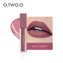 Load image into Gallery viewer, O.TWO.O Waterproof Matte Lip Gloss Moisturizer Smooth Lip Stick Long Lasting Liquid Lipstick Cosmetic Makeup Lipgloss 15 Colors Lip Makeup