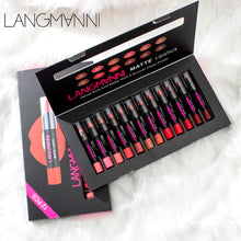 Load image into Gallery viewer, Maquiage brand 12pcs/lot lip kit matte Lipstick Waterproof Nutritious Velvet lip stick Red Tint Nude batom makeup set Lip Makeup