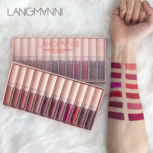 Load image into Gallery viewer, Maquiage brand 12pcs/lot lip kit matte Lipstick Waterproof Nutritious Velvet lip stick Red Tint Nude batom makeup set Lip Makeup