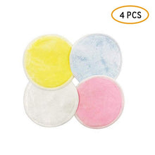 Load image into Gallery viewer, 10Pcs/lot Reusable Cotton Pads Make up Remover Facial Double layer Wipe Pads Nail Art Cleaning Pads Washable with Laundry Bag