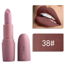 Load image into Gallery viewer, New MISS ROSE Lipstick Matte Waterproof Velvet Lip Stick 22 Colors Sexy Red Brown Pigments Makeup Matte Lipsticks Beauty Lip Makeup
