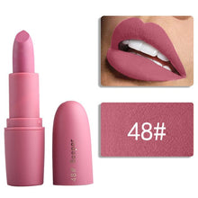 Load image into Gallery viewer, New MISS ROSE Lipstick Matte Waterproof Velvet Lip Stick 22 Colors Sexy Red Brown Pigments Makeup Matte Lipsticks Beauty Lip Makeup