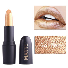 Load image into Gallery viewer, New MISS ROSE Lipstick Matte Waterproof Velvet Lip Stick 22 Colors Sexy Red Brown Pigments Makeup Matte Lipsticks Beauty Lip Makeup