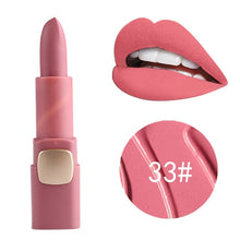 Load image into Gallery viewer, Miss Rose Matte Lipstick Cosmetics Makeup Waterproof Lips Moisturizing Easy To Wear Make up Lip Sticks Gloss Lipsticks