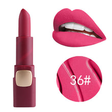 Load image into Gallery viewer, Miss Rose Matte Lipstick Cosmetics Makeup Waterproof Lips Moisturizing Easy To Wear Make up Lip Sticks Gloss Lipsticks